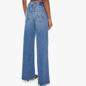 MOTHER Superior The Ditcher Roller Zip Skimp Wide Leg Jeans 24